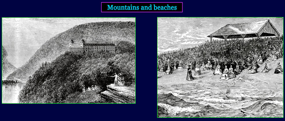Mountains and beaches, 1890